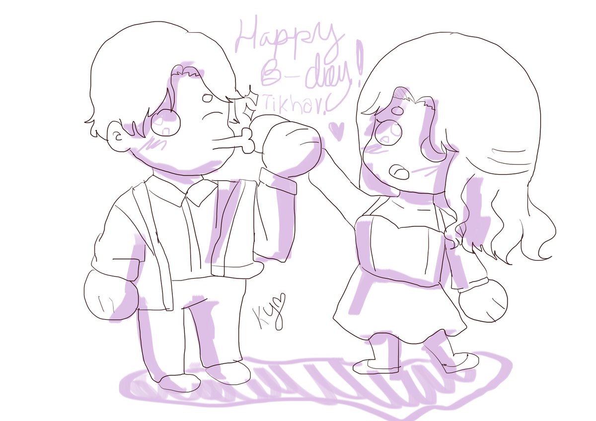 EikoYoshidaa's tweet photo. Desenho rápido para @_Tikvah !!

Quick drawing for @_Tikvah !!

Happy b-dayy! <3 

its still your b-day in brazil, so here's a gift !

Sorry its a quick, i wanted to test Krita and then I realized I only had 21 minutes before tomorrow😅 https://t.co/vNbXbEbD2M