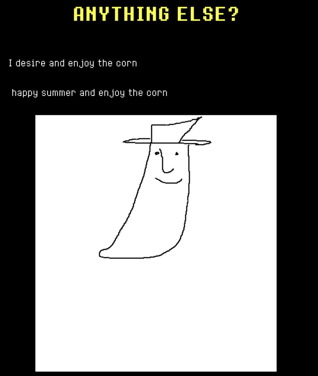 skullyuu_ceo's tweet photo. deltarune corn theory https://t.co/YwY6Rnmp8m