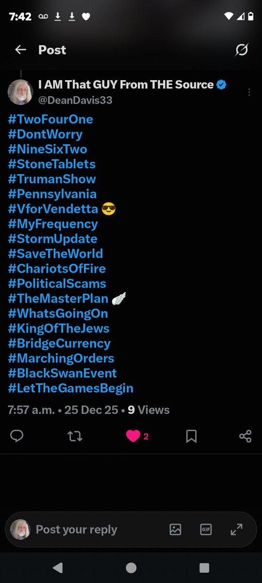 DeanDavis33's tweet photo. #TwoFourOne
#VForVendetta
#TheMasterPlan
#BlackSwanEvent https://t.co/qBcxNivafi