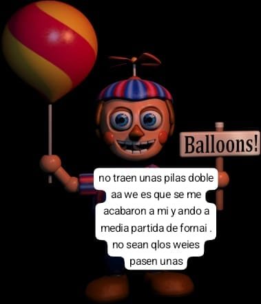 JeysonAzTk's tweet photo. @sunaisx weies si lo piensan bien balloon boy de fnaf es un jugador de Xbox. porque creen que el pendejo a cada rato anda tras nuestras pilas? xd https://t.co/vyFEDhgfe1