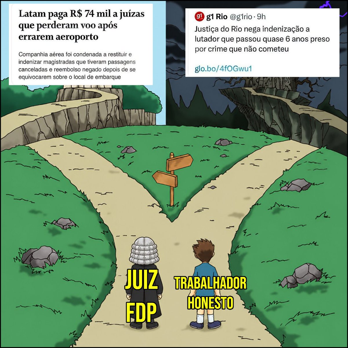 brainletbr's tweet photo. Estamos num país onde juízes se tornaram câncer https://t.co/vIHtwChcyG