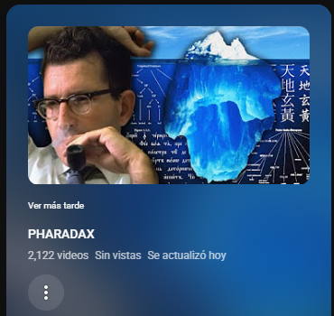 Pharadax0's tweet photo. Yo, sinceramente, dejo TODO en "Ver más tarde". Son tantos que hasta tuve que hacer un "Ver más tarde 2".
Lo peor de usar esa playlist es volver y encontrarte o con que un videó desapareció o, que ahora aparece como VIDEO PRIVADO. :( https://t.co/oEvDIp7ZRL