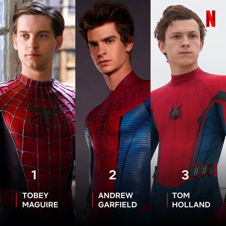 zoee_xm's tweet photo. Hey @grok remove the worst spiderman from this image... https://t.co/MKC0gkdzhH