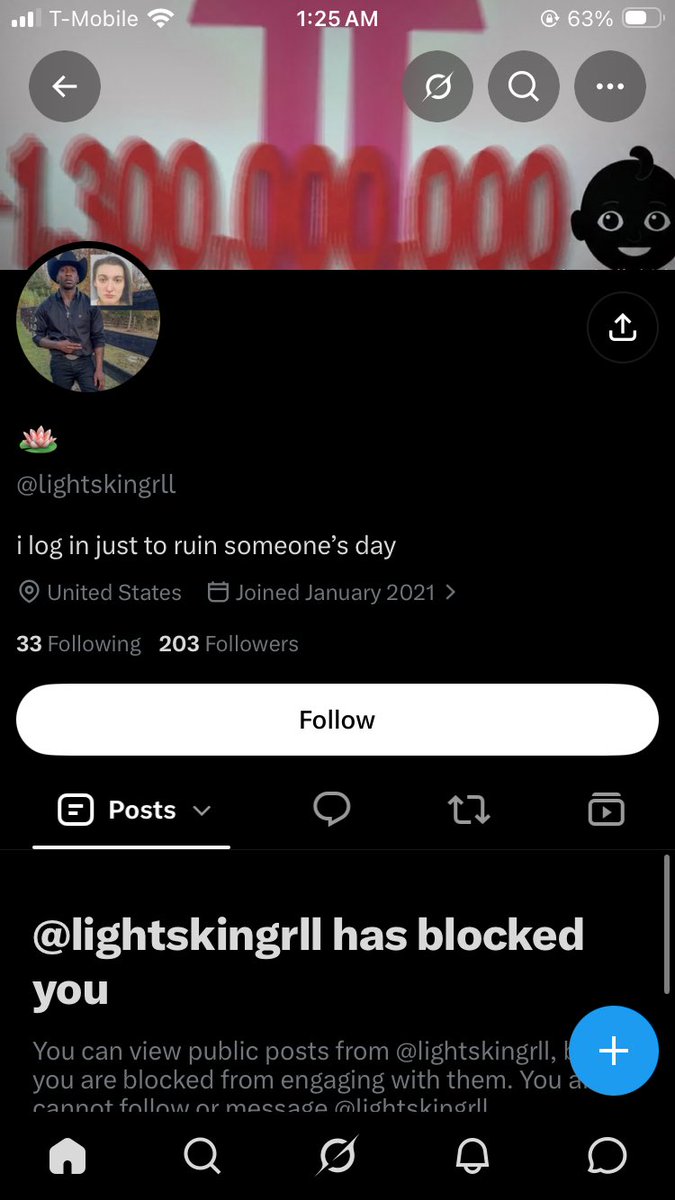 Ogusernuked's tweet photo. When the day ruiner sees a black baby girl getting kicked around like it’s the start of a football game and has to block me https://t.co/BUBA73MwmP