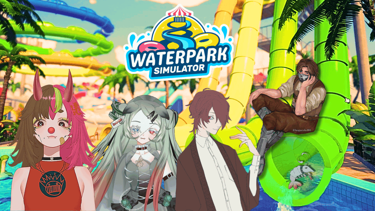 N0V1_ch's tweet photo. would u let 4 doofuses run ur waterpark?.........

running waterpark simulator with @HorizonLMBO @lmSouI and @NoXero03 LET'S GOOOOOO come hang out yayaya https://t.co/IwKtUtFAs5