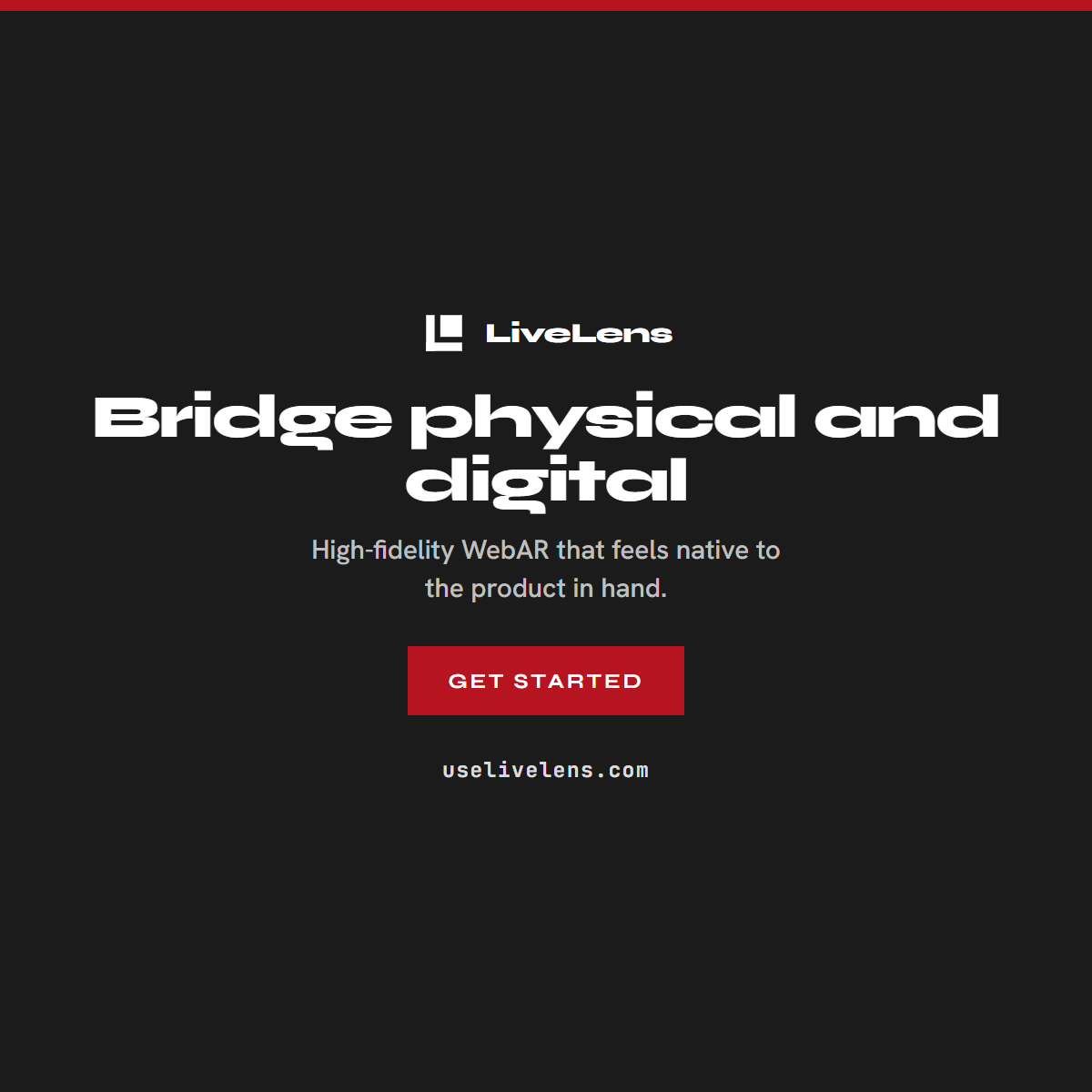 uselivelens's tweet photo. Bridge the physical and the digital.

High-fidelity WebAR that feels native to the product in hand, published to the open web.

LiveLens → https://t.co/SKxARchioW

#WebAR #AugmentedReality #Packaging #RetailTech #NoCode #LiveLen https://t.co/3vPo8FPBin