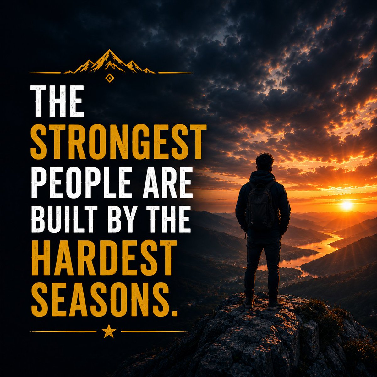 Kingofcreator's tweet photo. Strongest People, Hardest Season. https://t.co/zk2sv00Luh