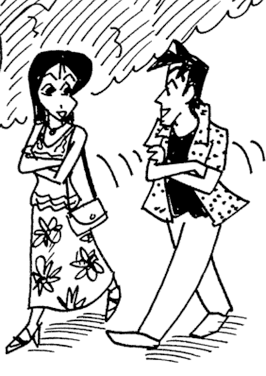 manga_shinchan's tweet photo. 「腕を組んで歩く」梅さんと徳郎さん https://t.co/GxugYyZHMR