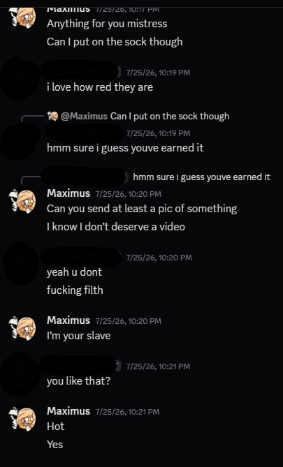 TempelOvGubb's tweet photo. Maximus then continues to roleplay with his mistress, before being convinced to masturbate whilst wearing a nazi armband. https://t.co/WJ93OO5NKU