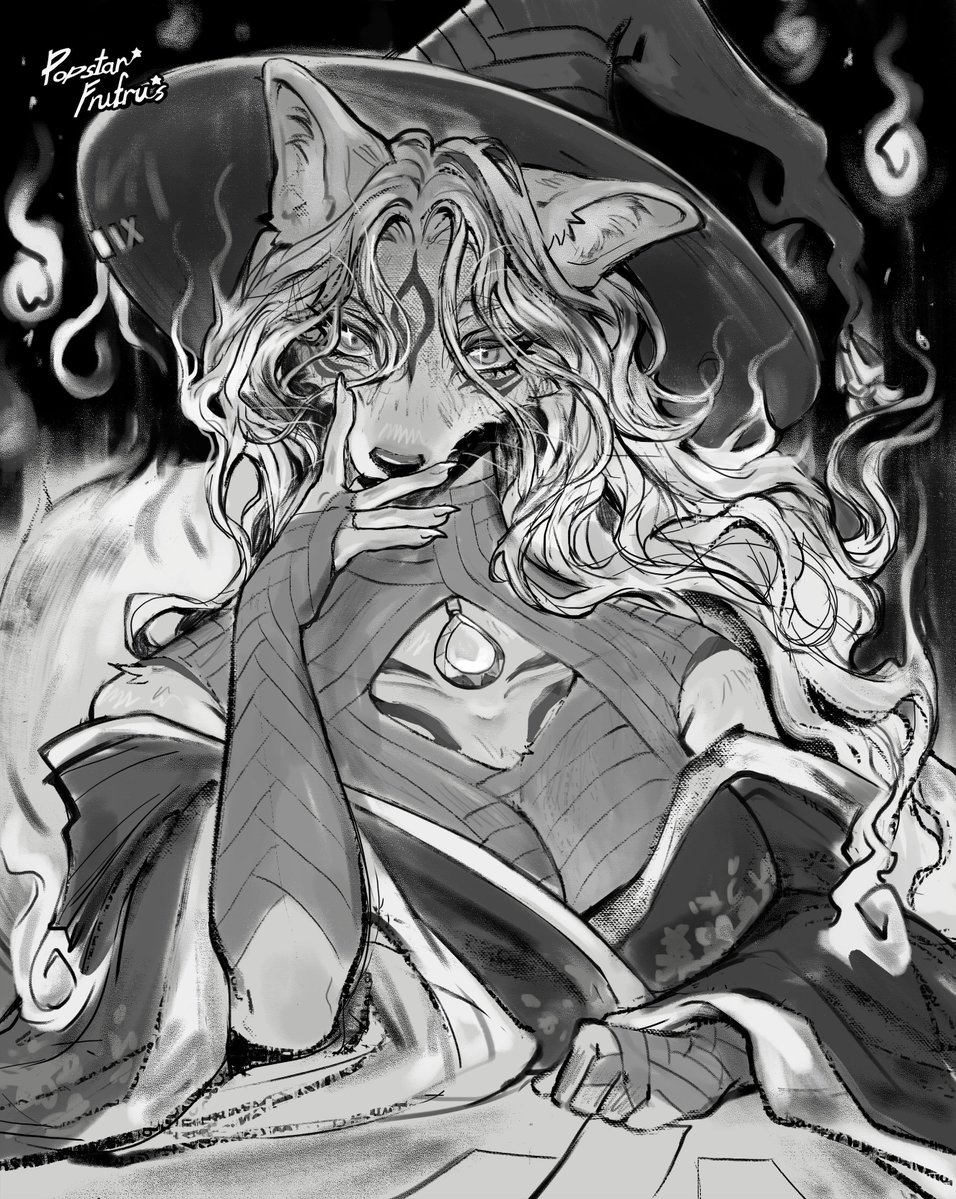 PopstarFrufru's tweet photo. Im so glad I found the Waitlist option on my Vgen. Im so dumb I didnt even notice it before... I used to just leave it open and leave people hanging for a month because I didnt know it was a feature 😭 Sorry to everyone who that happened to...

anyways art for @arctic_Renegade 💜 https://t.co/l6HIqlbv8E
