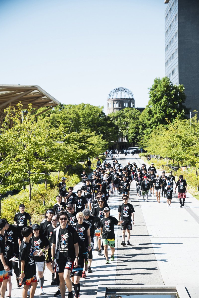 MobstylesTokyo's tweet photo. 2026 PEACE RUN
8:15黙祷からのラン https://t.co/8YtSxHkcdB