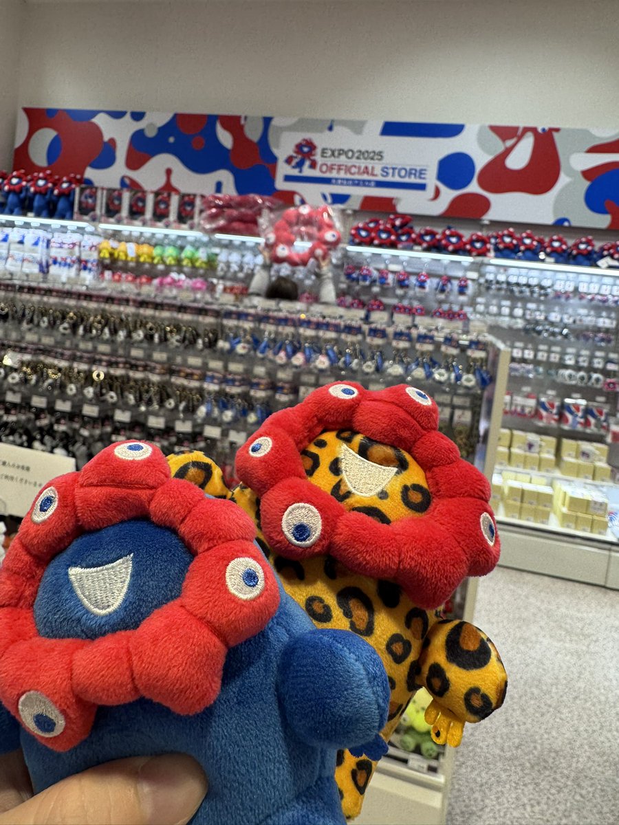 piccaooco's tweet photo. 仙台でミャクちゃんのポップアップやってたから寄ってきた〜
大阪限定かと思ってたヒョウ柄のでぶみゃく買えた😍キーホルダーだったらもっと良かったなあ https://t.co/GheqcnEvVc