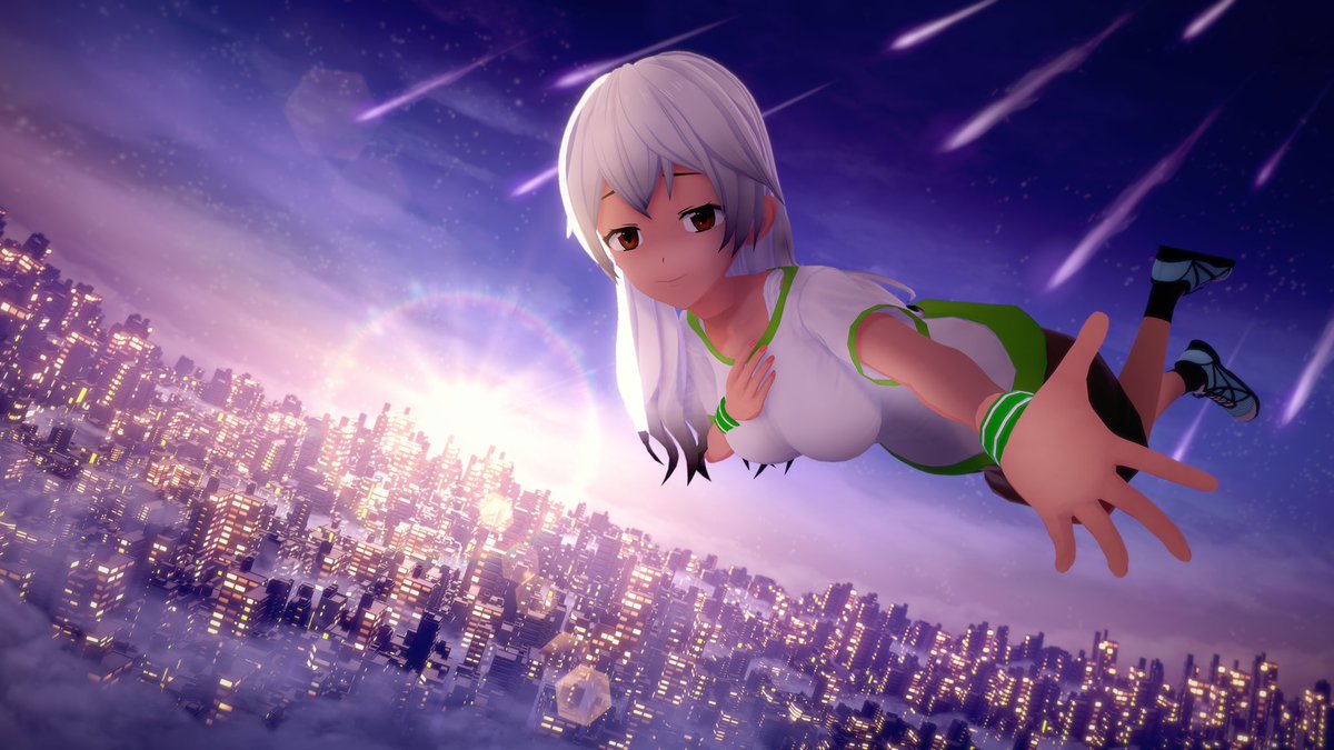GoldenLejn64's tweet photo. Flying above the Night Sky in Nightfall District 🌃🌌🌠⭐️✨🌙🟣🟢

-

[#Koikatsu #KoikatsuParty #Koikatu #OCs #OCArt #OriginalCharacters #OriginalCharacterArt #Art #3DArt #3DModels #Render #City #NightfallDistrict #Digit #Duke #DigitNighter #Charlene #CharleneMartinaHernández] https://t.co/K9ExbtITiv