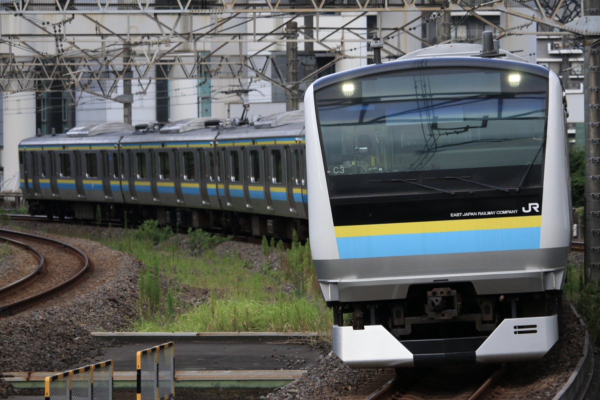 SG_Rrha's tweet photo. 2026/08/05
E233系C3編成
試9380M 性能確認試運転

千葉8番入線と聞いたら行くしかないじゃん
黒砂で抜くこと忘れてて急遽稲毛でもう1発
房総の暇人、前入れてくれてありがとう https://t.co/5DCowOHw9z