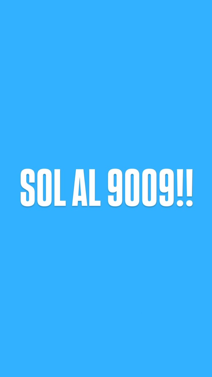 CM_JUANICAR's tweet photo. SOL AL 9009!🙏🙏 https://t.co/AHPxGBav4X