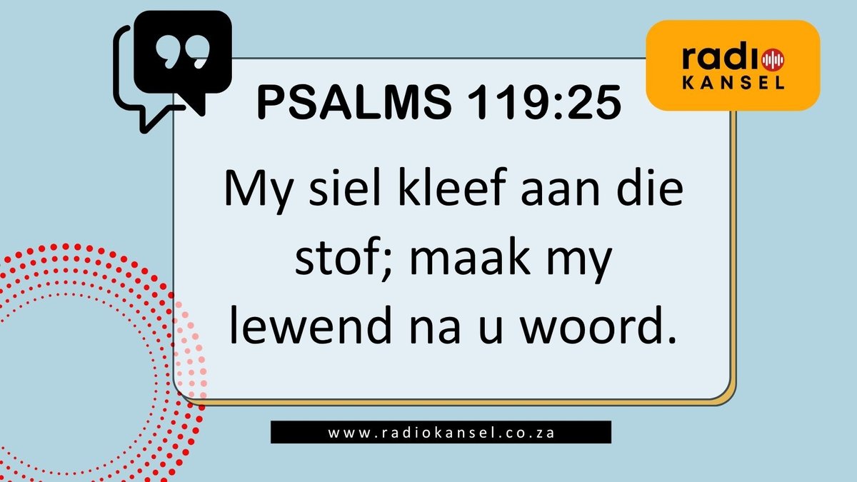 657AM's tweet photo. 📖 Wat gebeur wanneer die Heilige Gees God se Woord lewend maak? Hy verander vrese in geloof, inspireer nuwe moontlikhede en vorm Christus se denke in jou.   

#Radiokansel #WoordvirVandag #657AM https://t.co/Qa8MuE5B80