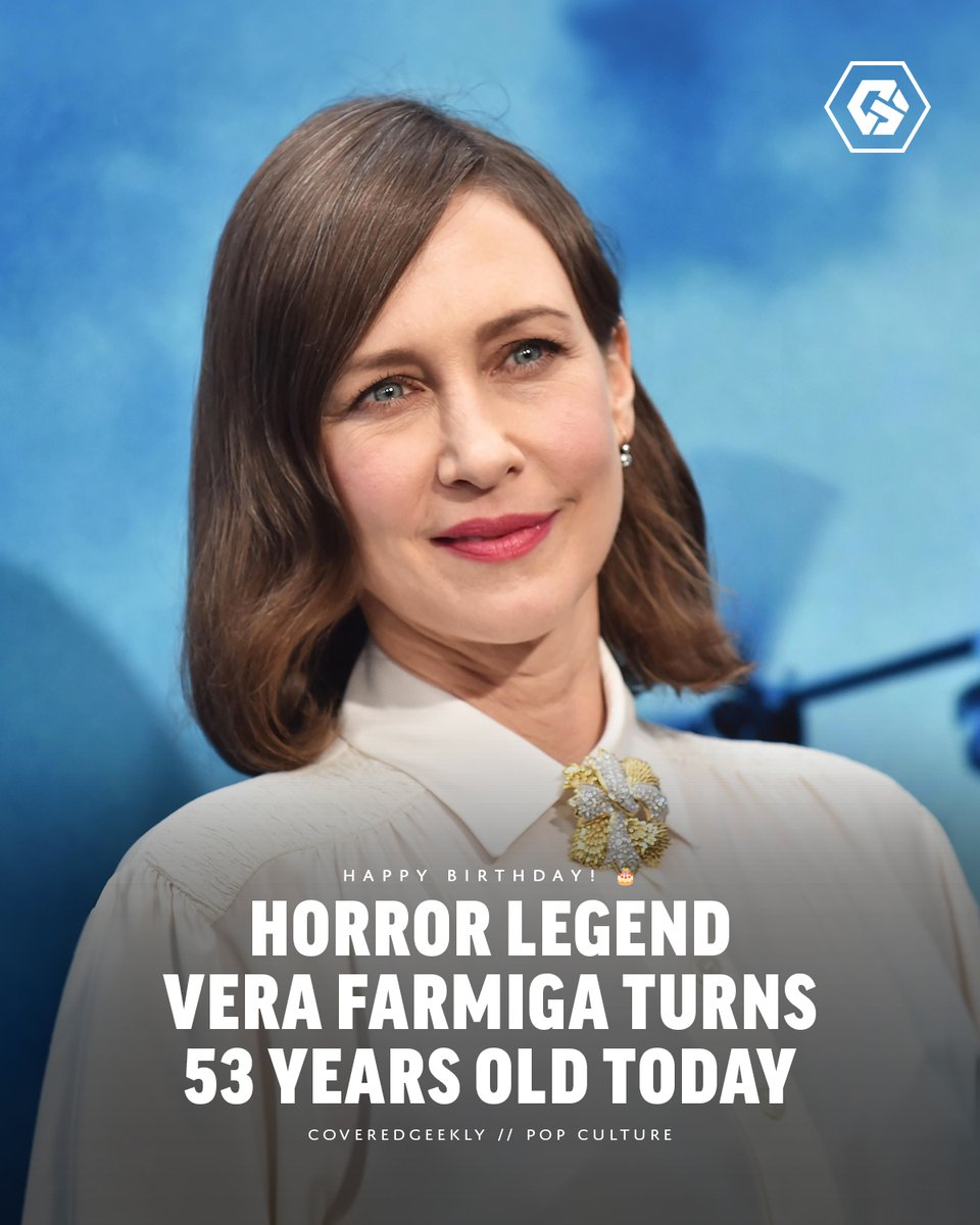CoveredGeekly's tweet photo. Vera Farmiga turns 53 today 🥳 https://t.co/2RIlJ5rzBM
