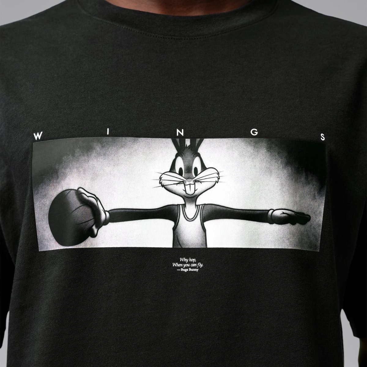 houseofheat's tweet photo. FIRST LOOK: Jordan Brand’s ‘Bugs Bunny’ Wings Tee 😮‍💨 https://t.co/jjVTpNIzcI