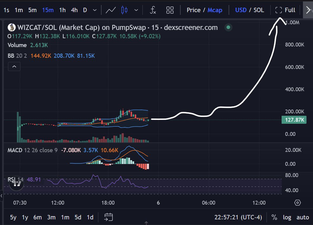 99alphadegen's tweet photo. This chart looks very sexy, 1 million loading. https://t.co/eINLHTpk3l