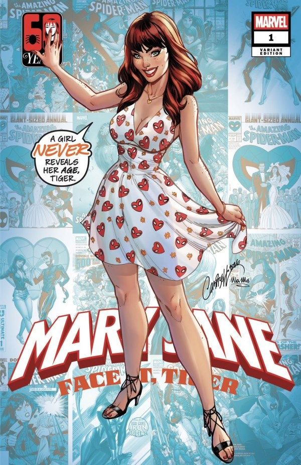 CobiesCards's tweet photo. This Comes Out TODAY
Mary Jane: Face It, Tiger #1
J. Scott Campbell
NCBD 8/5/26 #NCBD https://t.co/XJg5S1QXnn