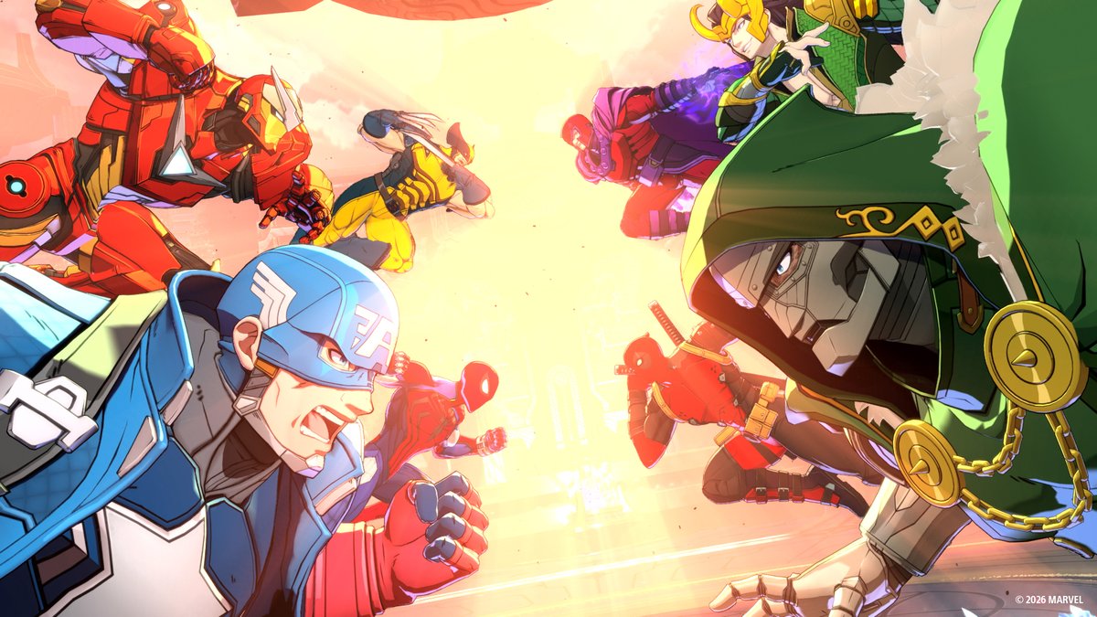 MARVELTokon's tweet photo. The fight starts soon! ⚡
Here's when you can jump into #MARVELTokon: Fighting Souls as servers go live:

🕗 Aug. 6 – 8:00 AM PDT
🕚 Aug. 6 – 11:00 AM EDT
🕓 Aug. 6 – 4:00 PM BST
🕔 Aug. 6 – 5:00 PM CEST
🕛 Aug. 7 – 12:00 AM JST

🎮 Pre-download now on PS5 and Steam.
On the Epic Games Store, downloads begin when the game goes live.

Set your reminders, assemble your dream team, and we'll see you in the fight. 👊
