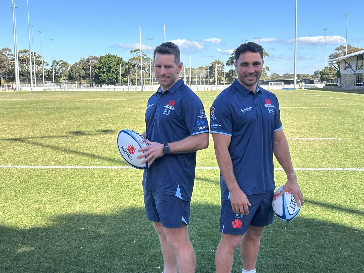 ChristypDoran's tweet photo. Wallabies Bernard Foley and Nick Phipps are back at the Waratahs, after leaving the Super Rugby franchise back in 2019 https://t.co/8THzVkCf09