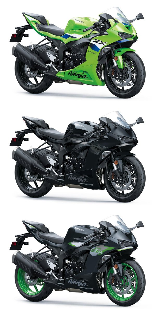 カワサキが欧州と北米で、「ニンジャZX-6R」 の2027年モデルを同時発表