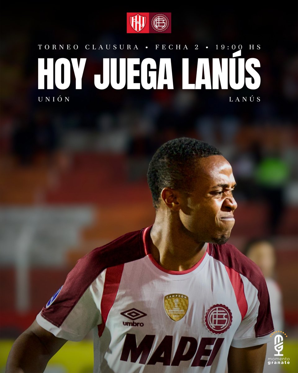 GranateMomento's tweet photo. 🇱🇻 ¡HOY #JUEGALANÚS!

El Granate visitará a Unión de Santa Fe y buscará volver al triunfo. 

Dale Grana, a levantar cabeza y seguir 👊.

📸 @Sebadeferrari_ https://t.co/ZL6aWLiGCW