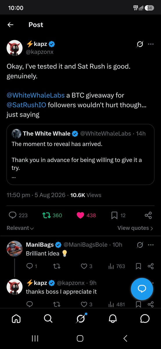 gitaseka's tweet photo. @WhiteWhaleLabs @satrush done! hope I actually win https://t.co/5vaUlC7FkS