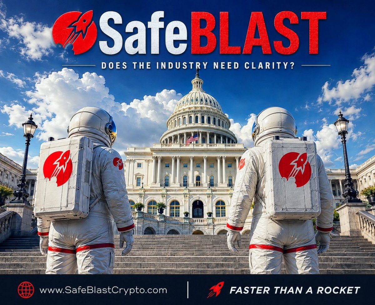 SafeBLASTarmy's tweet photo. Stop the madness. In crypto, we just want the Clarity Act that works for everyone to be passed. But these politicians only like to talk about it so they can get a sound bite posted by crypto KoLs or increase their popularity for re-election. 

We don't give a sh*t about you all or you politics. We don't care about who is controlled the bank or not. We don't care about your hypocritical attention seeking sound bites. We just want the damn Clarity Act with no hidden agenda.