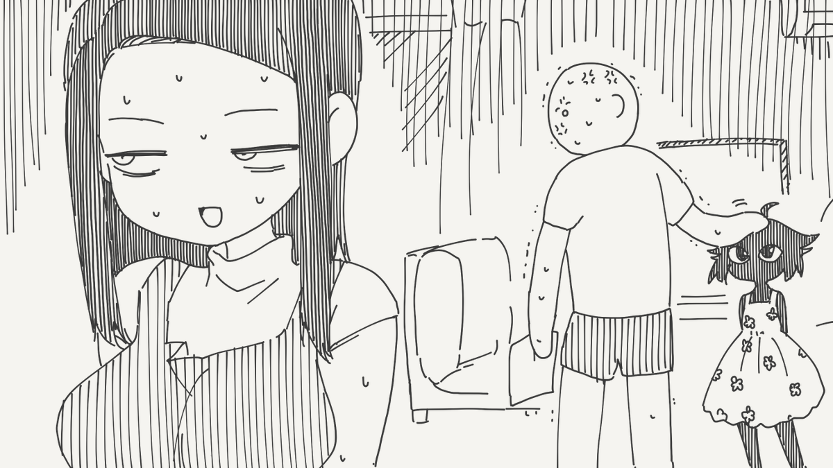 horideiyasumi's tweet photo. 知らない奴の絵です。(初出:2025/08/06) https://t.co/3ACdQlDyu8