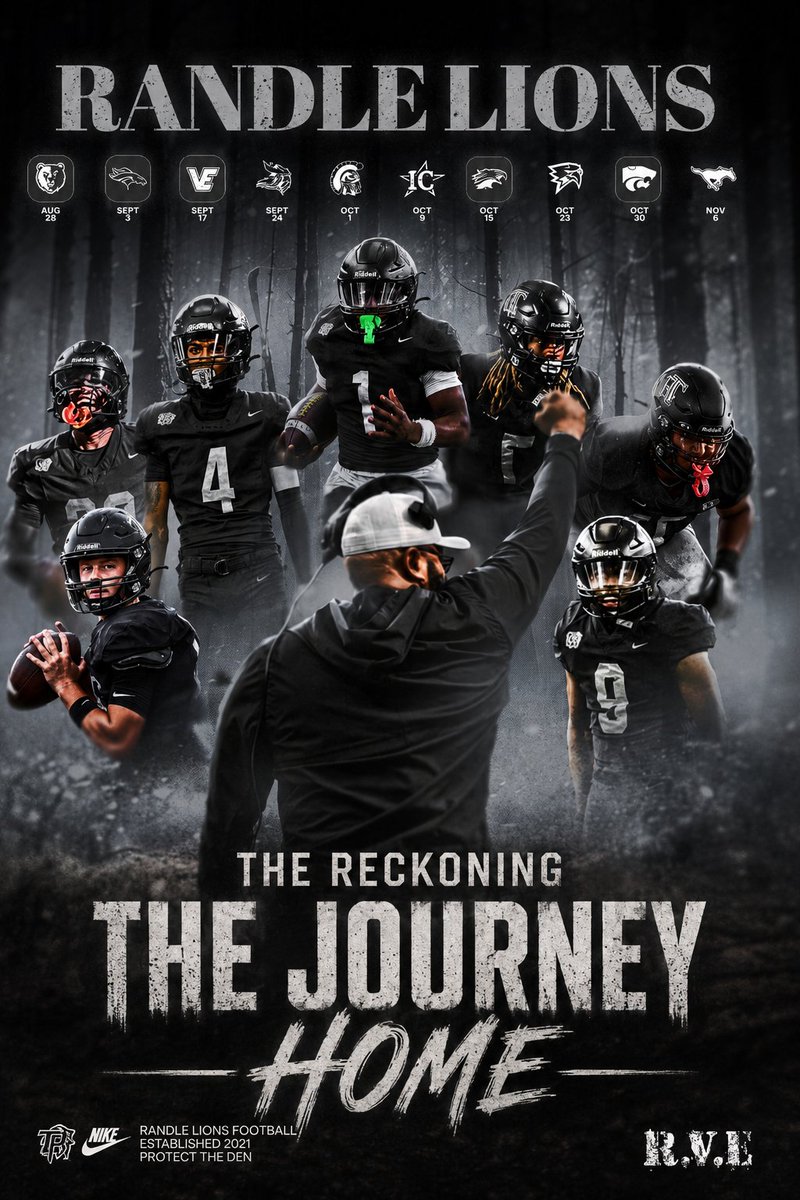 BrianRandle40's tweet photo. The Journey Home!!  We get what we ALLOW!!! #Thereckoning #16weeks #Sacrifice #ForeverRVE @RandleFootball @RandleHS https://t.co/hc0KV92e92