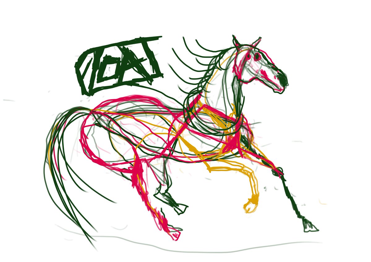 YatesZilla's tweet photo. @scarletx_jones I draw horses https://t.co/IU8WHkE42K