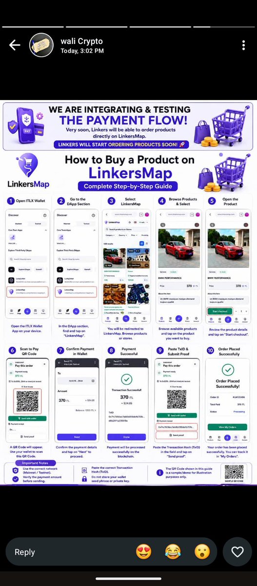 Aliyumunnah001's tweet photo. Business Tokens: Businesses will be able to create and launch their own tokens directly on the InterLink blockchain from within the app, making tokenization more accessible.
#Interlin #ITLG #ITL https://t.co/Ik9x6ebXCv