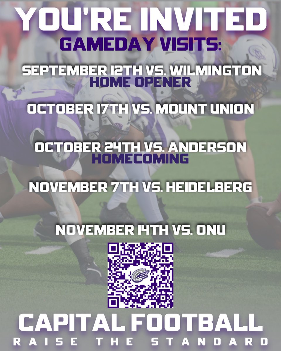 Qtoshifty's tweet photo. I would like to thank @Coachcalexander for the game day invite means a lot !!@CapitalU_FB @burnsbulldogs @burns_football @coachru12 @TREHARBO @pepman704 @omarporter1 @polkcounty71 @nchssportspage https://t.co/erN5sNByaD