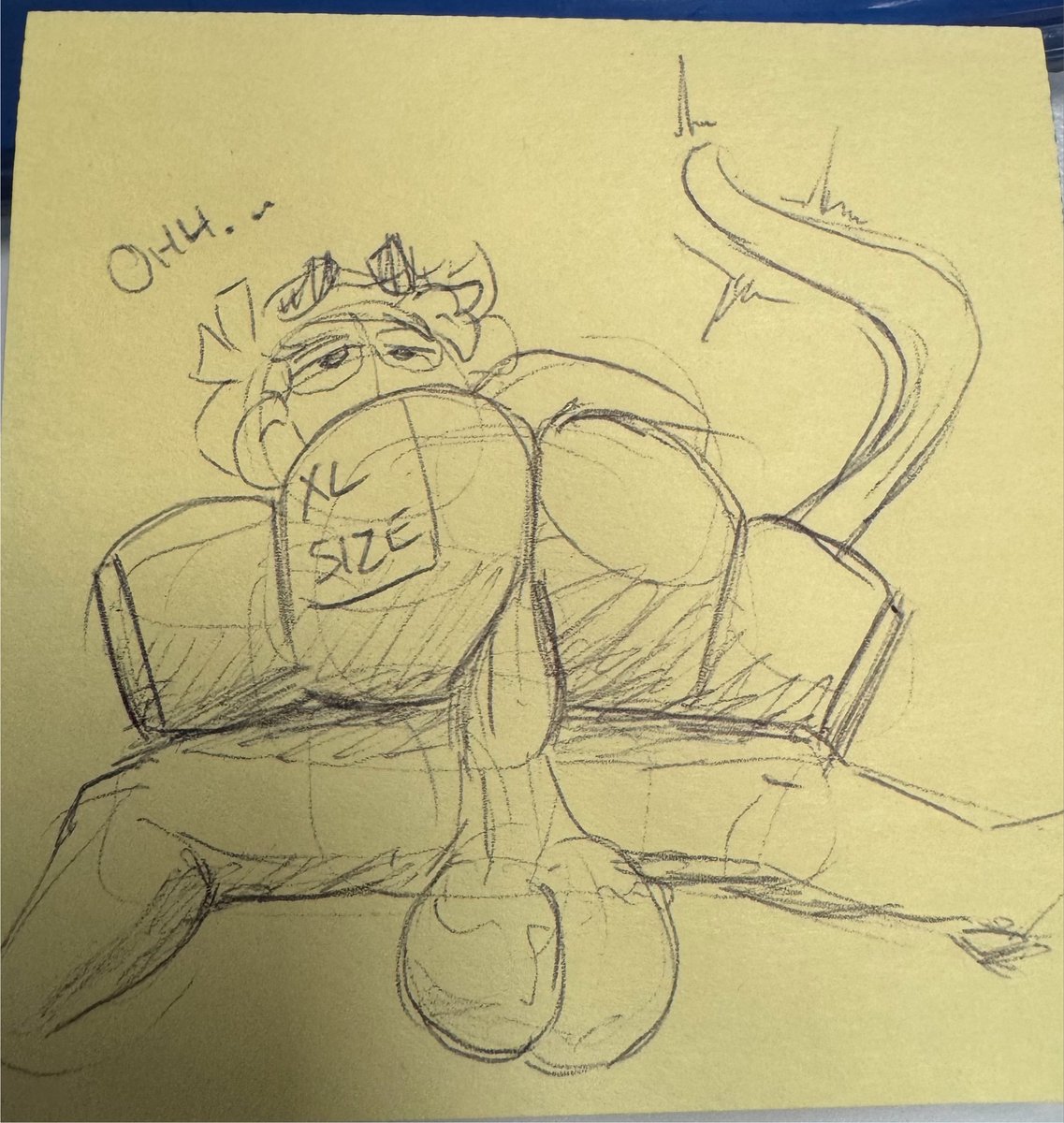 TooNihon's tweet photo. I have a few projects to do:
-Commissions
-Ladies of the World
-that one Roblox drawing
-@yunariee ‘s gal
-pizza
-yall got pizza? 
Drew myself with those booti sex toys https://t.co/uVlSGZC1jr
