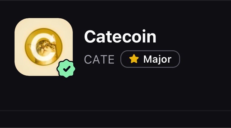 zynxyzd's tweet photo. $CATE is now verified on @Pumpfun ✅

@CateonSol_ https://t.co/NqMaBejEjo