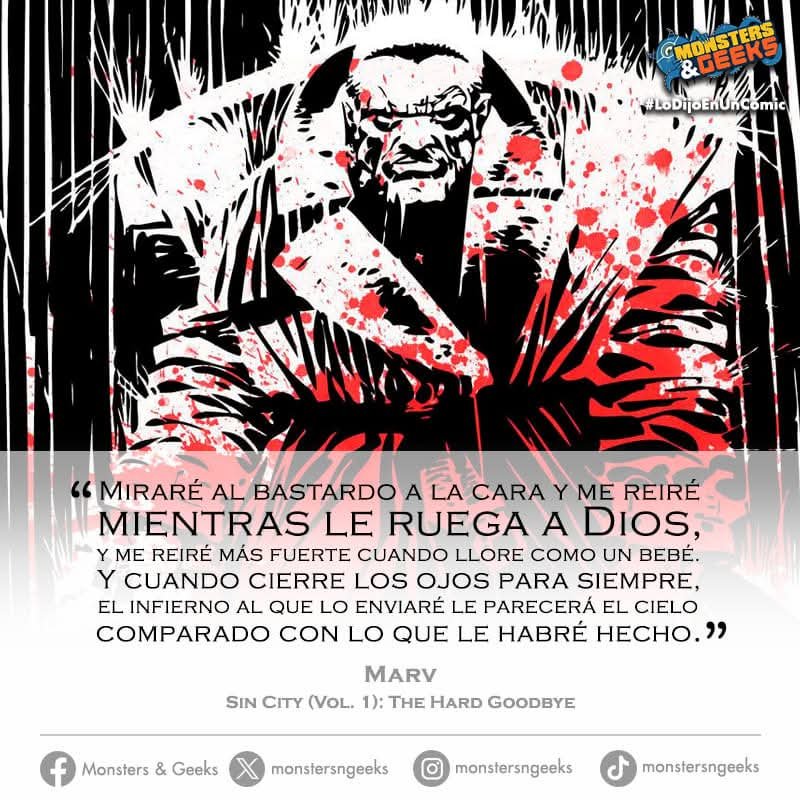 monstersngeeks's tweet photo. #LoDijoEnUnComic #Marv #SinCity https://t.co/7pXaoJHqYG