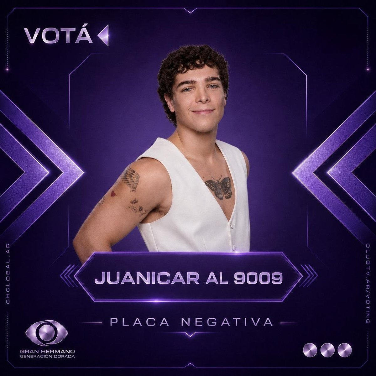 cotyverse's tweet photo. POR FIN ESTAREMOS VOTANDO A ESTE PUTO EMOCIONA 
JUANICAR AL 9009 
#granhermano https://t.co/DoCAnigUkx