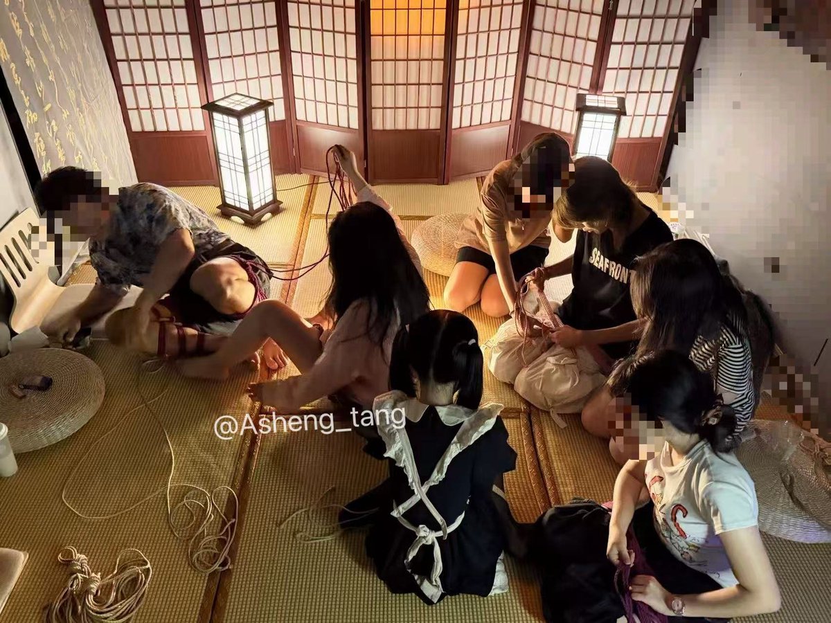 Asheng_Tang's tweet photo. 周末正常活动～
#乌鲁木齐 #绳屋 #shibari #捆绑 #绳缚 #新疆 https://t.co/P6MleKCSIa