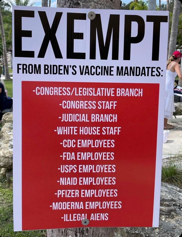 GoldenCompass74's tweet photo. @JillianMichaels So upset about those who didn't take the vaccine yet Congress exempted themselves. 

Also, if the vaccine worked then those who took it should not be upset by those who didn't. https://t.co/ff4COT2L42