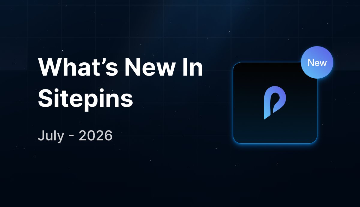 sitepinscms's tweet photo. What's New in Sitepins — July 2026 🚀  

✅ Sitepins is now Open Source 
✅ Advanced SEO Analyzer 
✅ Quality-of-Life Improvements 
✅ Bug Fixes and Security Improvements https://t.co/6DUYatWEsl