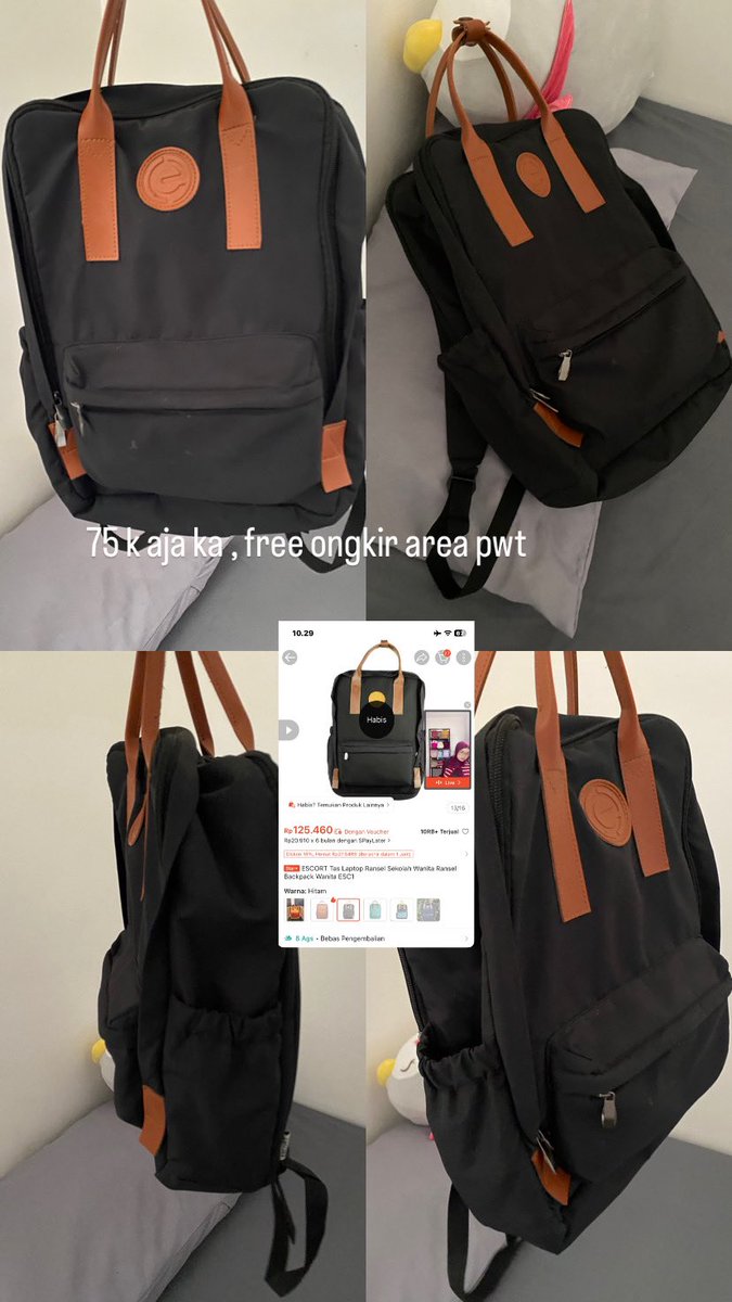 sereneplum's tweet photo. Gais ak mau jual tas yang udh jarang dipake , bisa cod dan free ongkir area pwt ya  bisa nego ko

#preloved #pwt #banyumas https://t.co/cOCgW8KIuc