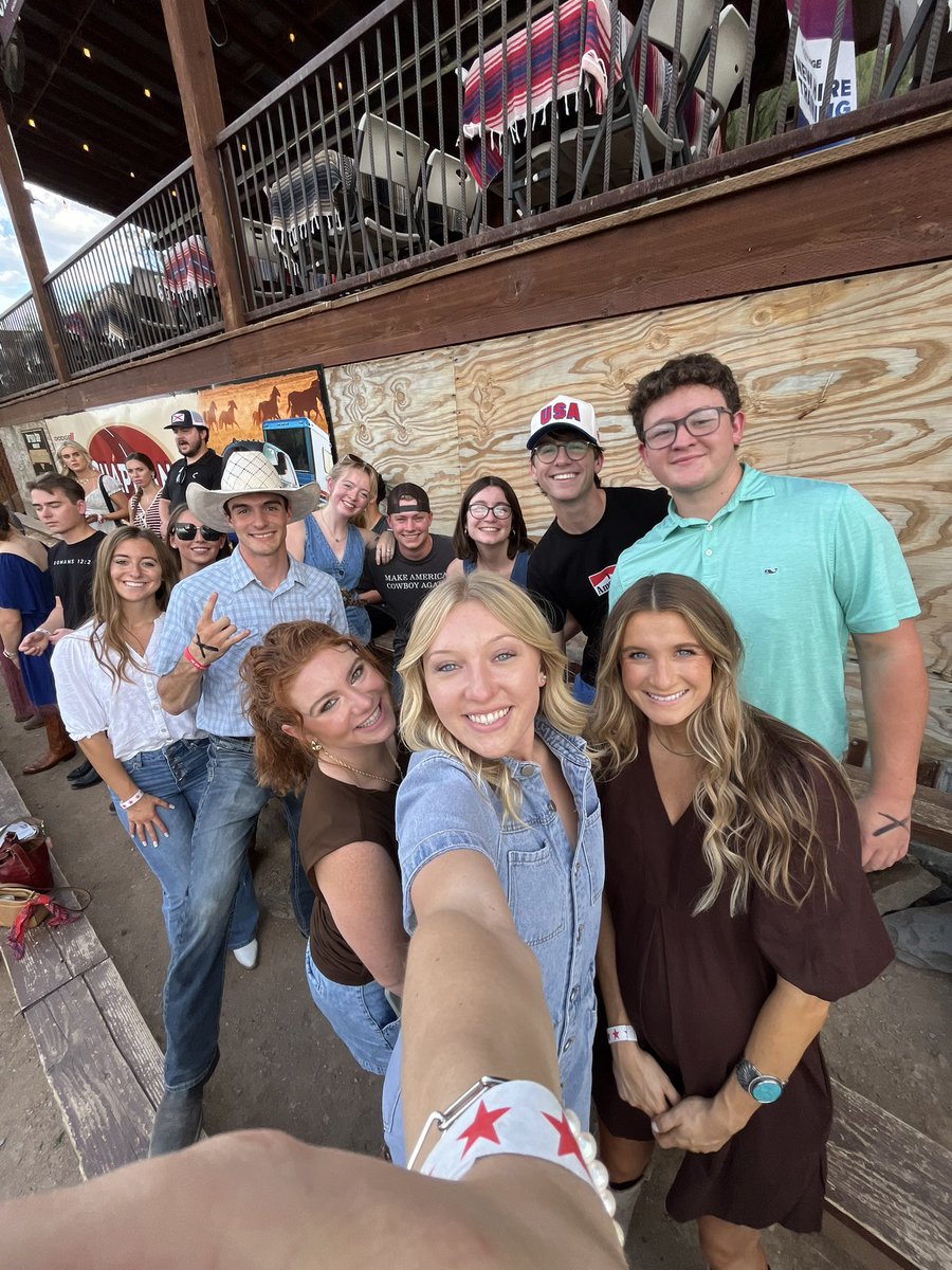 Grant_Tyler23's tweet photo. Learning how to save the country by day with @TPUSA and rodeo by night!! 🐂 🤠 https://t.co/m7ENBfhWgr