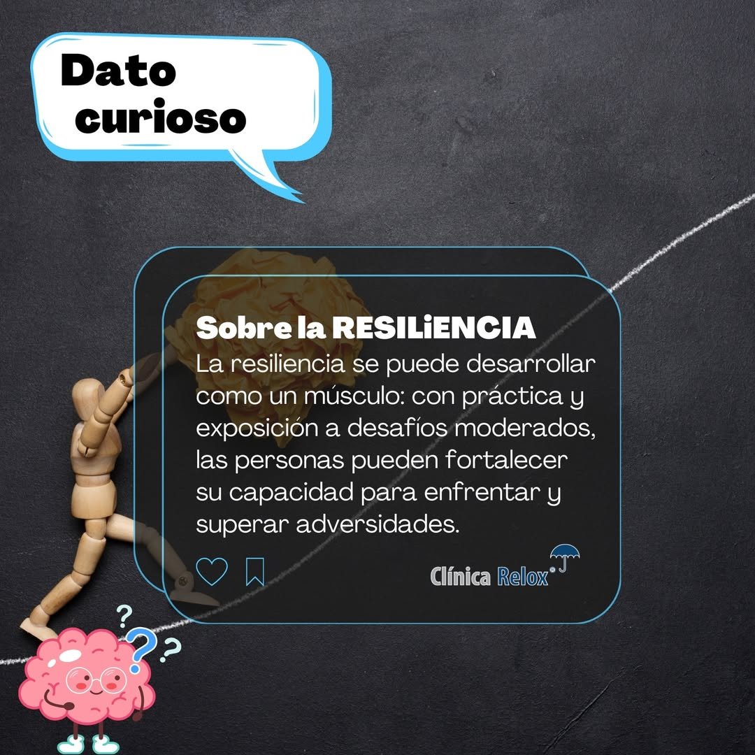 ClinicaRelox's tweet photo. La resiliencia es más que una simple capacidad de aguantar, es una habilidad que nos permite crecer y adaptarnos frente a la adversidad. Fortalecerla puede mejorar nuestra salud mental y bienestar diario. 🫂✨💪 

#Resiliencia #SaludMental #BienestarEmocional https://t.co/vzZgClel0H