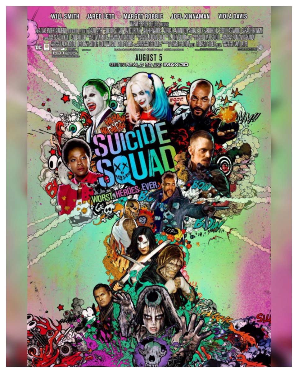 WreckLeaguePod's tweet photo. 10 Years #SuicideSquad Starring: #WillSmith #JaredLeto #MargotRobbie #JoelKinnaman #ViolaDavis #JaiCourtney #JayHernandez #AdewaleAkinnuoyeAgbaje #CaraDelevingne #KarenFukuhara #AdamBeach #IkeBarinholtz #ScottEastwood #Common Directed By: #DavidAyer
#WreckLeaguePodcast https://t.co/g3rHvf375h