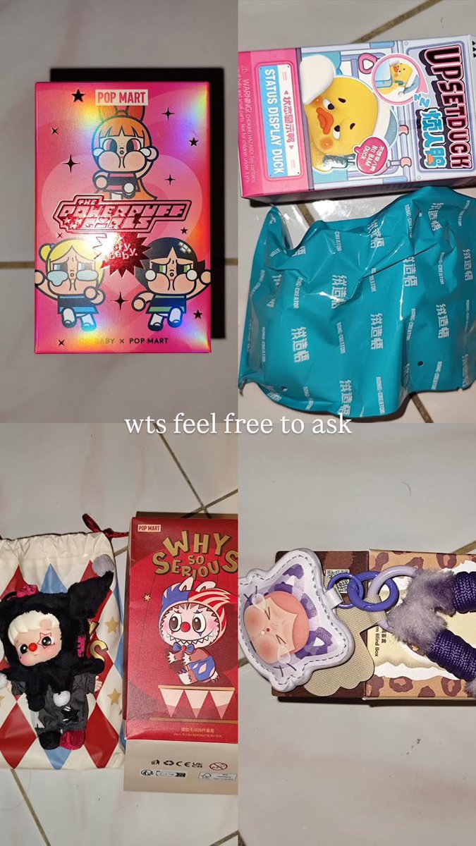 ayammmmikan's tweet photo. wts popmart jakarta area #jualbeli https://t.co/V8E200CneC