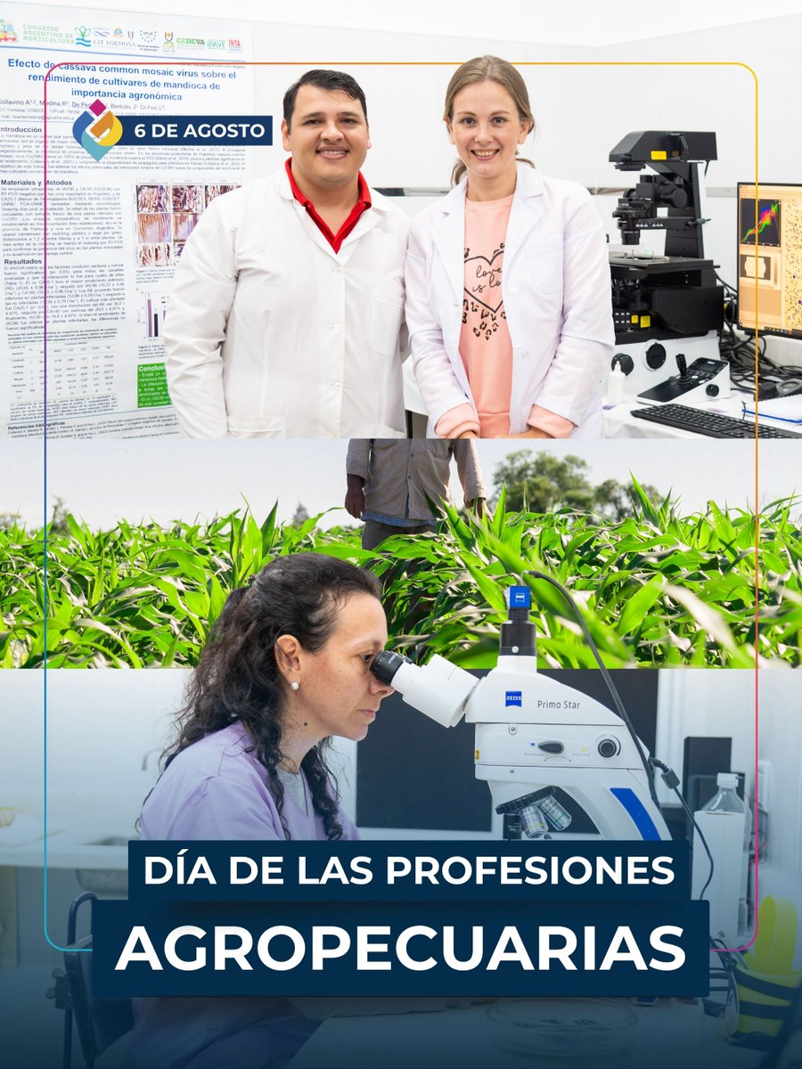 insfran_gildo's tweet photo. DÍA DE LAS PROFESIONES AGROPECUARIAS

En el Día de las Profesiones Agropecuarias, reconocemos a quienes, con vocación, compromiso y trabajo diario, contribuyen al fortalecimiento productivo de nuestra provincia.

Estos profesionales desempeñan un rol fundamental acompañando a productores, dinamizando las economías regionales y promoviendo un crecimiento sostenible, con arraigo y más oportunidades para las familias rurales formoseñas.

¡Muchas felicidades!

#TodosUnidos #Formosa