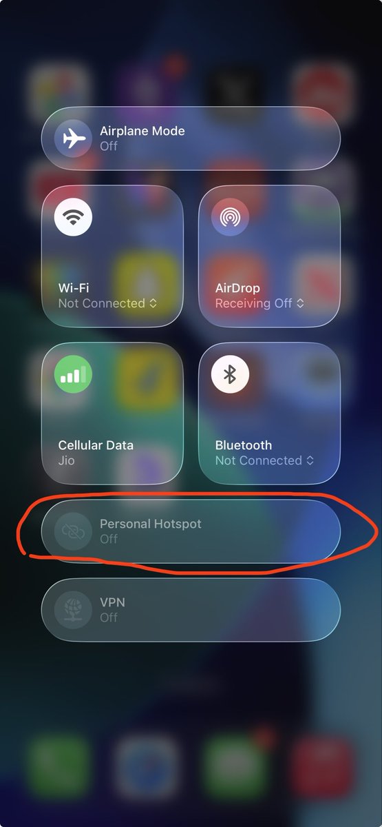 MrRounak9's tweet photo. Hey @AppleSupport @JioCare, after the latest iOS update, the Personal Hotspot option has become greyed out and disabled on my iPhone.

Cellular data is working fine, but Hotspot isn't turning ON. Please look into this issue and help fix it! 📱❌

#iPhoneBug #iOSUpdate  #Apple https://t.co/dcyiwzC25g