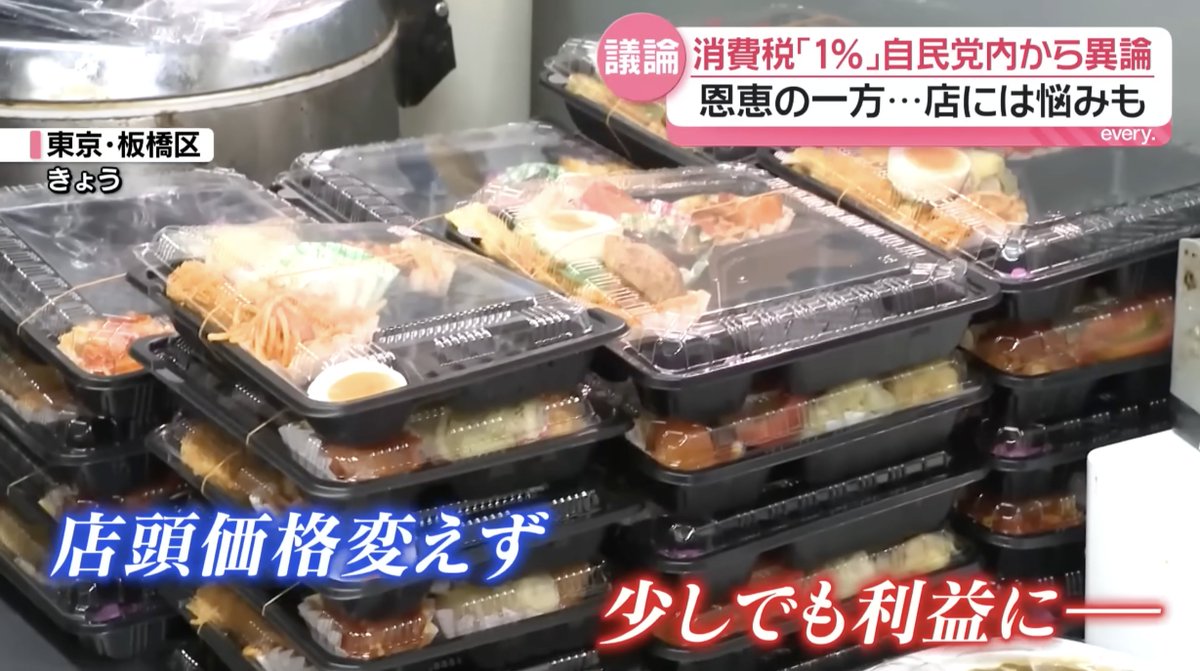 masanews3's tweet photo. 【悲報】町のお弁当屋さん、消費税が減税されても
値下げせず、全て利益にすると宣言www🤣🦁

そりゃこうなるわなwww🤣🦁 https://t.co/ZX9K1tQLE2